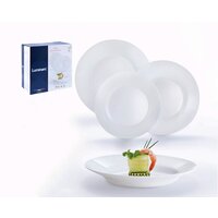 Набор тарелок Luminarc Plumi V5586 (18шт, белый) - Превью изображения №7 — Интернет-магазин ПроЗаказ