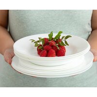 Набор тарелок Luminarc Plumi V5586 (18шт, белый) - Превью изображения №8 — Интернет-магазин ПроЗаказ