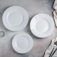 Набор тарелок Luminarc Plumi V5586 (18шт, белый) - Превью изображения №6 — Интернет-магазин ПроЗаказ