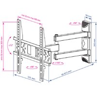 Кронштейн для телевизора Kromax PIXIS-XS - Превью изображения №3 — Интернет-магазин ПроЗаказ
