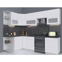 Интерлиния Мила Матте 1.5x2.6 Б правая (белый-белый-кастилло темный)