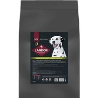 Landor Medium & Maxi Adult для взрослых cредних и крупных пород с индейкой и ягненком 15 кг