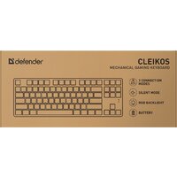 Клавиатура Defender Cleikos GK-135 - Превью изображения №10 — Интернет-магазин ПроЗаказ