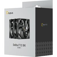 Комплект вентиляторов для корпуса Ocypus Delta F12 BK 3IN1 - Превью изображения №6 — Интернет-магазин ПроЗаказ