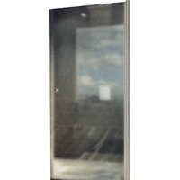 MaybahGlass 198x80 MGD-808-5 (сатин стекло/хром матовый)