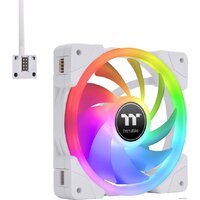 Комплект вентиляторов для корпуса с контроллером Thermaltake SWAFAN EX14 RGB White TT Premium Edition CL-F162-PL14SW-A - Превью изображения №4 — Интернет-магазин ПроЗаказ