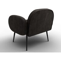 Интерьерное кресло Лига диванов Лига-086 132445 (велюр Brut 17 коричневый) - Превью изображения №5 — Интернет-магазин ПроЗаказ