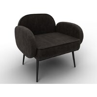 Интерьерное кресло Лига диванов Лига-086 132445 (велюр Brut 17 коричневый) - Превью изображения №6 — Интернет-магазин ПроЗаказ