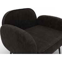 Интерьерное кресло Лига диванов Лига-086 132445 (велюр Brut 17 коричневый) - Превью изображения №4 — Интернет-магазин ПроЗаказ