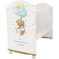 Indigo My Sleepy Мишка колесо-качалка (белый)