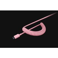 Набор аксессуаров Razer PBT Keycap + Coiled Cable Upgrade Set Quartz Pink - Превью изображения №2 — Интернет-магазин ПроЗаказ