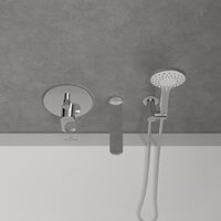 Смеситель без скрытого механизма Villeroy & Boch O.Novo Chrom TVS10435300061 - Превью изображения №3 — Интернет-магазин ПроЗаказ