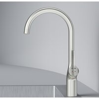 Смеситель AM.PM Spike F9S07011 (сатин) - Превью изображения №5 — Интернет-магазин ПроЗаказ