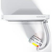 Система жидкостного охлаждения для процессора Montech HyperFlow ARGB 240 (белый) - Превью изображения №4 — Интернет-магазин ПроЗаказ