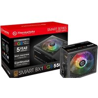Блок питания Thermaltake Smart BX1 RGB 550W SP-550AH2NKB-2 - Превью изображения №7 — Интернет-магазин ПроЗаказ