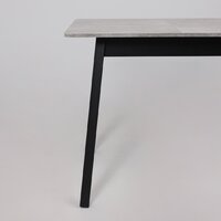 Кухонный стол Мамадома Tirk radial-94 раздвижной 94-126х64 (серый сланец/черный) - Превью изображения №10 — Интернет-магазин ПроЗаказ