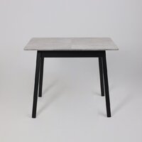 Кухонный стол Мамадома Tirk radial-94 раздвижной 94-126х64 (серый сланец/черный) - Превью изображения №19 — Интернет-магазин ПроЗаказ