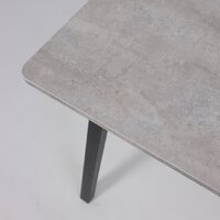 Кухонный стол Мамадома Tirk radial-94 раздвижной 94-126х64 (серый сланец/черный) - Превью изображения №13 — Интернет-магазин ПроЗаказ