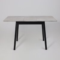 Кухонный стол Мамадома Tirk radial-94 раздвижной 94-126х64 (серый сланец/черный) - Превью изображения №23 — Интернет-магазин ПроЗаказ