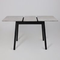 Кухонный стол Мамадома Tirk radial-94 раздвижной 94-126х64 (серый сланец/черный) - Превью изображения №22 — Интернет-магазин ПроЗаказ