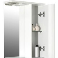  Mixline Шкаф с зеркалом Этьен 50 R 542403 (с подсветкой) - Превью изображения №2 — Интернет-магазин ПроЗаказ