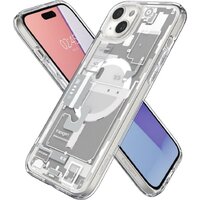Чехол для телефона Spigen Ultra Hybrid Mag Magsafe для iPhone 15 Zero One White - Превью изображения №2 — Интернет-магазин ПроЗаказ
