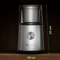 Электрическая кофемолка RED Solution CGM1605 - Превью изображения №13 — Интернет-магазин ПроЗаказ