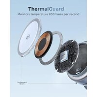Беспроводное зарядное Ugreen W713 65300 (голубой) - Превью изображения №3 — Интернет-магазин ПроЗаказ