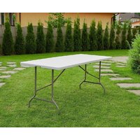 Стол Calviano Складной, прямоугольный 240x75.5 см (белый) - Превью изображения №3 — Интернет-магазин ПроЗаказ