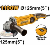 Угловая шлифмашина Ingco AG1100385 - Превью изображения №2 — Интернет-магазин ПроЗаказ