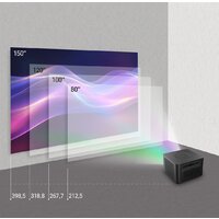 Проектор CACTUS CS-M1.SG + Экран CS-PSRM-180X180-BK - Превью изображения №8 — Интернет-магазин ПроЗаказ