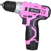 Дрель-шуруповерт Deko GCD12DU3 PINK SET2 063-4171 (с 1-им АКБ, набор оснастки) - Превью изображения №3 — Интернет-магазин ПроЗаказ