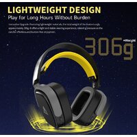 Наушники Ajazz AHM09 Max (черный) - Превью изображения №7 — Интернет-магазин ПроЗаказ