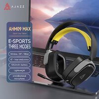 Наушники Ajazz AHM09 Max (черный) - Превью изображения №5 — Интернет-магазин ПроЗаказ