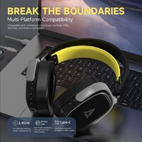 Наушники Ajazz AHM09 Max (черный) - Превью изображения №11 — Интернет-магазин ПроЗаказ