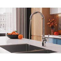 Смеситель Cersanit Elio однорычажный 64863 (хром) - Превью изображения №11 — Интернет-магазин ПроЗаказ