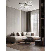 Припотолочная люстра Aitin Pro C9036/6 (черный) - Превью изображения №6 — Интернет-магазин ПроЗаказ