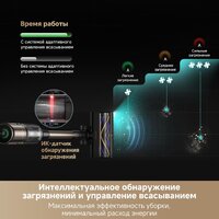 Пылесос Dreame Cordless Vacuum Cleaner Z40 TangleCut Flex VRV62F (евровилка, черный) - Превью изображения №16 — Интернет-магазин ПроЗаказ