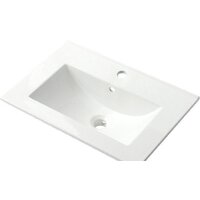  ЗОВ Тумба с умывальником Парма 70 P70LA0MWMC1A-OL70 (аттик/белый матовый/алюминий) - Превью изображения №3 — Интернет-магазин ПроЗаказ