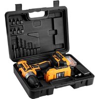 Дрель-шуруповерт Deko GCD20DU PRO Set63 083-1039 (с 2-мя АКБ, кейс) - Превью изображения №2 — Интернет-магазин ПроЗаказ