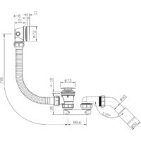 Сифон Roxen R70C-G - Превью изображения №12 — Интернет-магазин ПроЗаказ