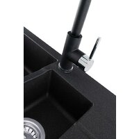 Кухонная мойка Kernau KGS A 6079 1.5B1D Graphite - Превью изображения №5 — Интернет-магазин ПроЗаказ