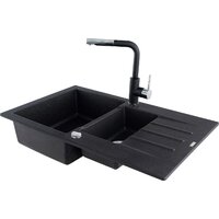 Кухонная мойка Kernau KGS A 6079 1.5B1D Graphite - Превью изображения №4 — Интернет-магазин ПроЗаказ