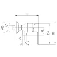 Смеситель Slezak RAV VT481.5 - Превью изображения №2 — Интернет-магазин ПроЗаказ
