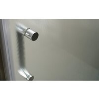 Душевой уголок BelBagno UNO-195-AH-2-100/90-C-Cr (прозрачное стекло) - Превью изображения №3 — Интернет-магазин ПроЗаказ