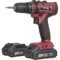 Дрель-шуруповерт Pioneer Tools CD-M2002C-USP (с 2-мя АКБ, кейс, оснастка) - Превью изображения №2 — Интернет-магазин ПроЗаказ
