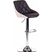 TetChair Messy mod. KY704C (металл/экокожа, черный/белый/хром)