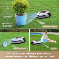 Газонокосилка-робот Dreame Roboticmower A1 Pro - Превью изображения №4 — Интернет-магазин ПроЗаказ