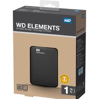 Внешний накопитель WD Elements Portable 1TB (WDBUZG0010BBK) - Превью изображения №8 — Интернет-магазин ПроЗаказ