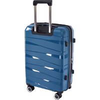 Чемодан-спиннер Pride РР-201 (M, синий) - Превью изображения №3 — Интернет-магазин ПроЗаказ